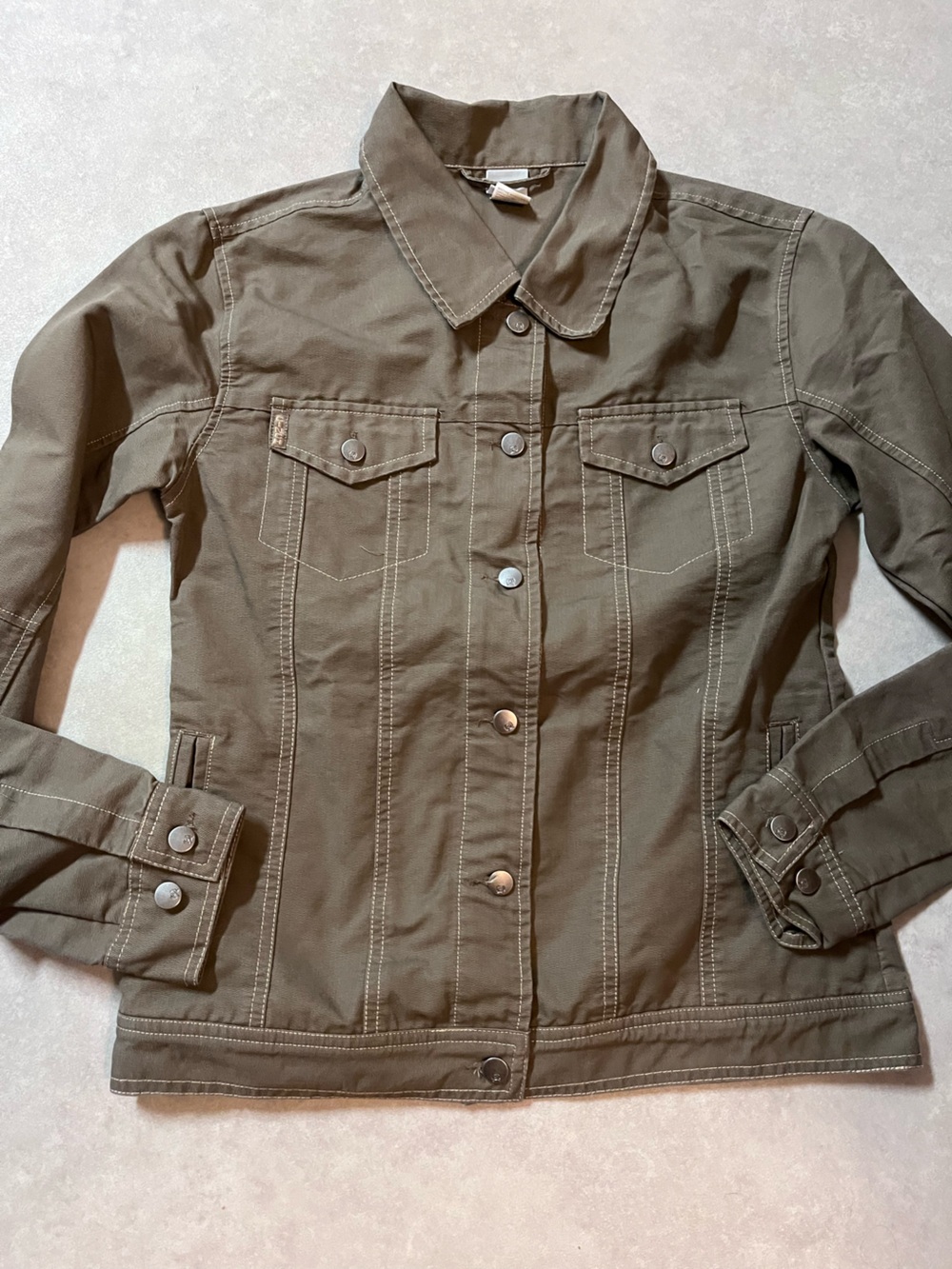 Cinch Olive Green Women’s Jean Jacket
Small